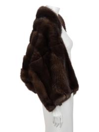 Sable Fur Sleeved Shrug, Attributed to Ralph Rucci