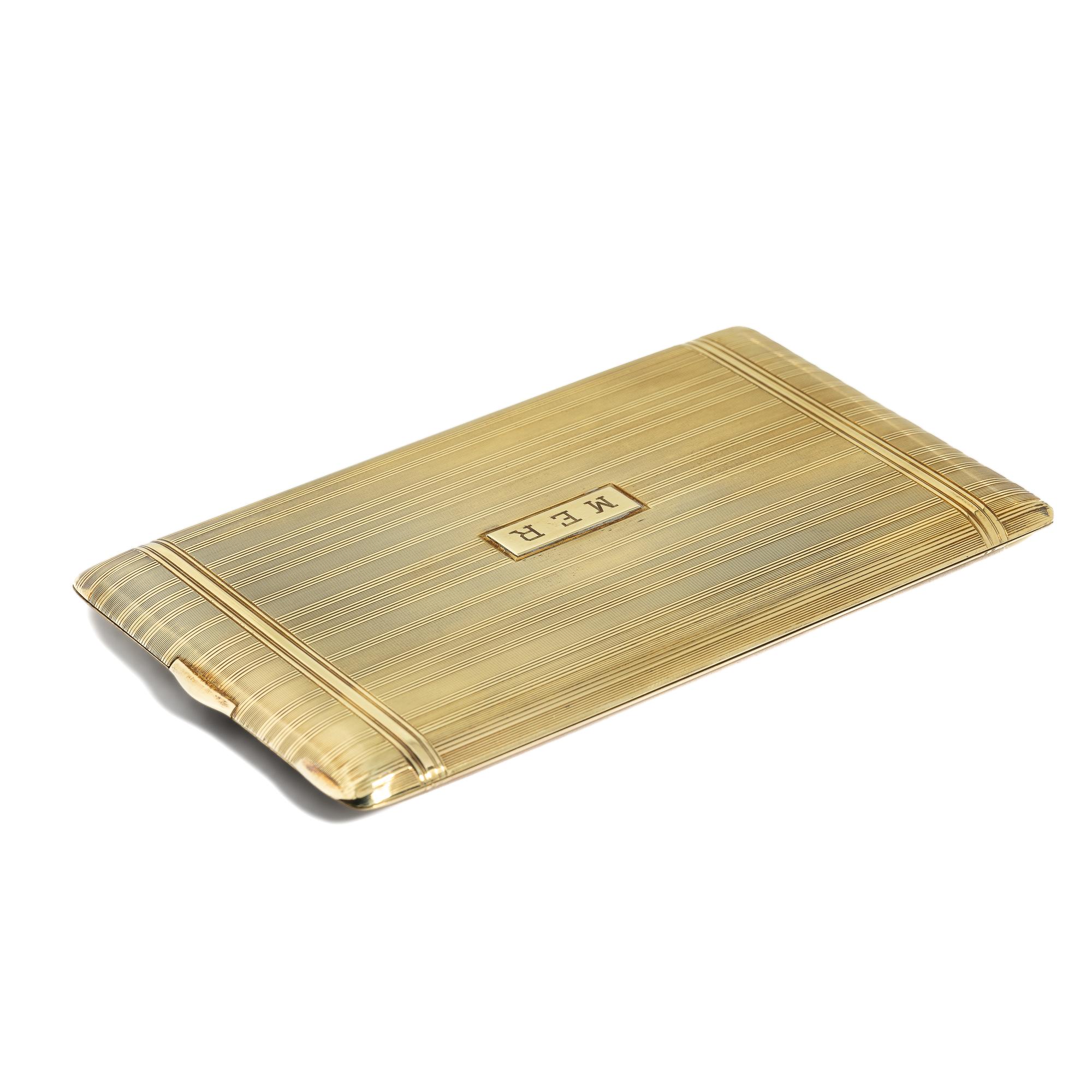 RETRO, YELLOW GOLD CASE
