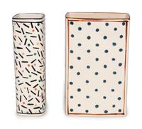 Two Dorothy Hafner for Tiffany and Co. Porcelain Vases