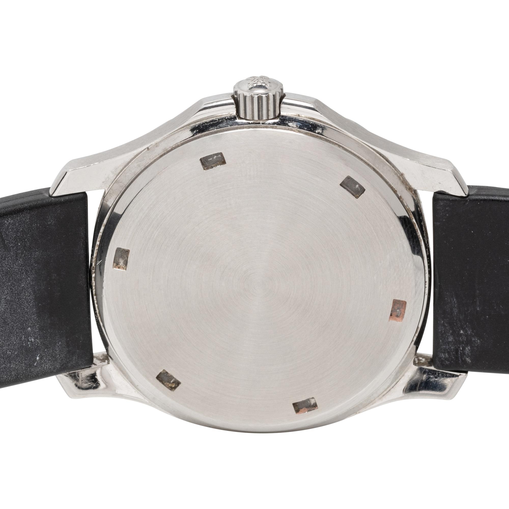 PATEK PHILIPPE, REF. 5060A-001 STAINLESS STEEL 'AQUANAUT' WATCH, RETAILED BY TIFFANY & CO., BOX & PAPERS