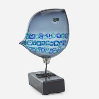 Alessandro Pianon (Italian, 1931-1984) A Glass "Pulcini" Bird, Vistosi, Murano, Italy, circa 1960
