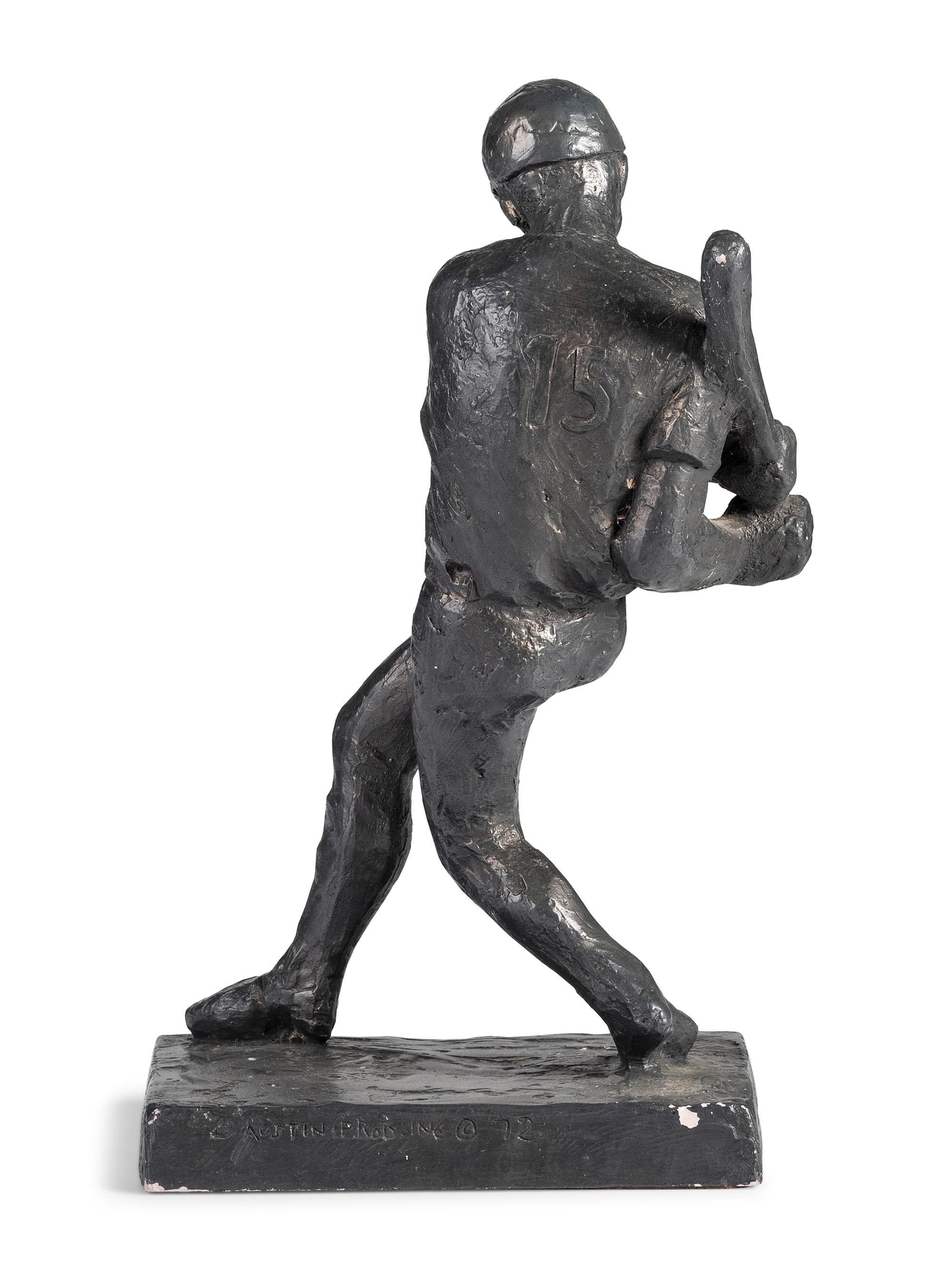 An Austin Productions Sculpture of a Baseball Player