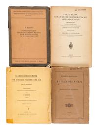 [PHYSICS] -- A group of 9 periodicals and offprints in 13 volumes, comprising: