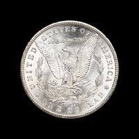 An 1881-CC Morgan $1 Coin