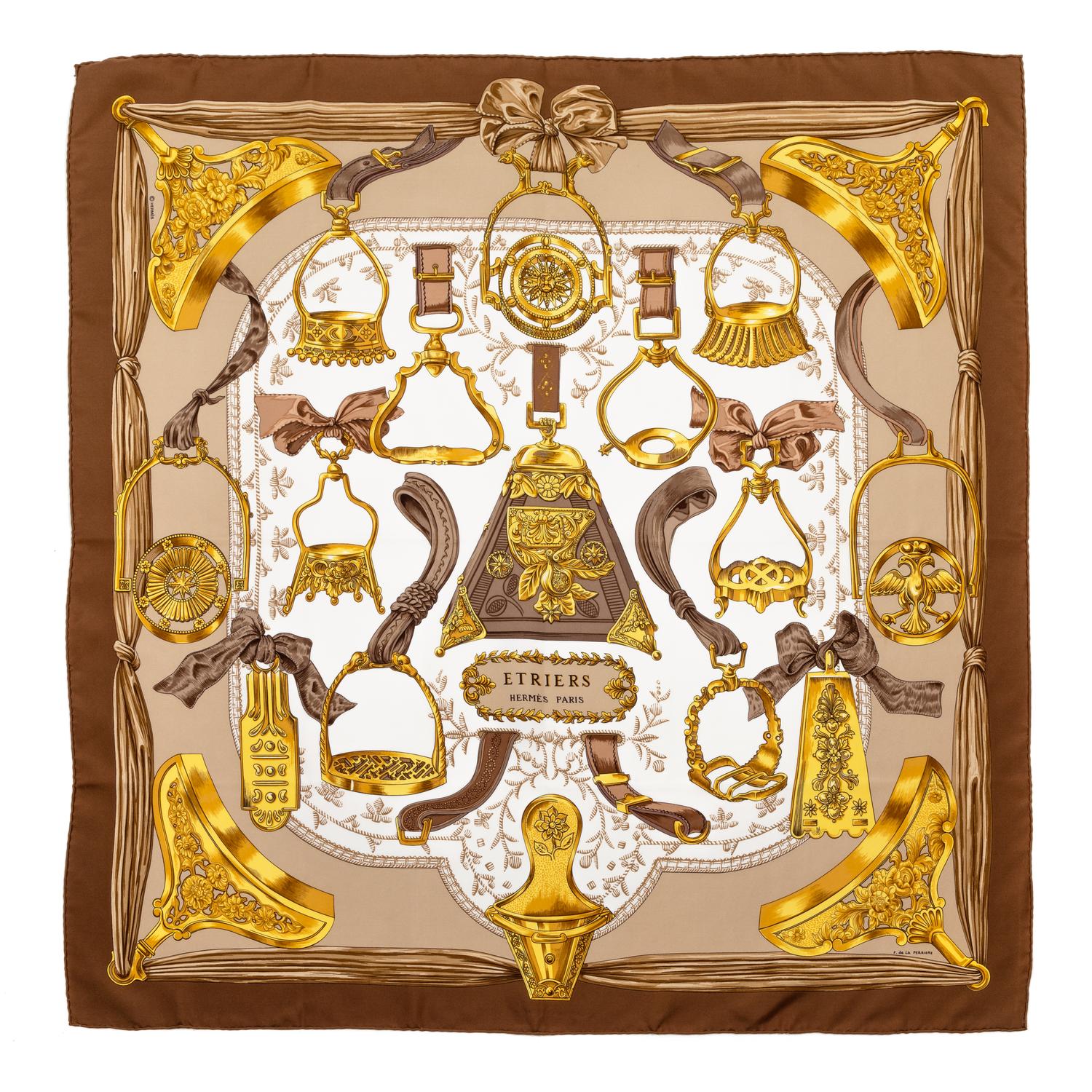 Hermès 90cm Silk Scarf