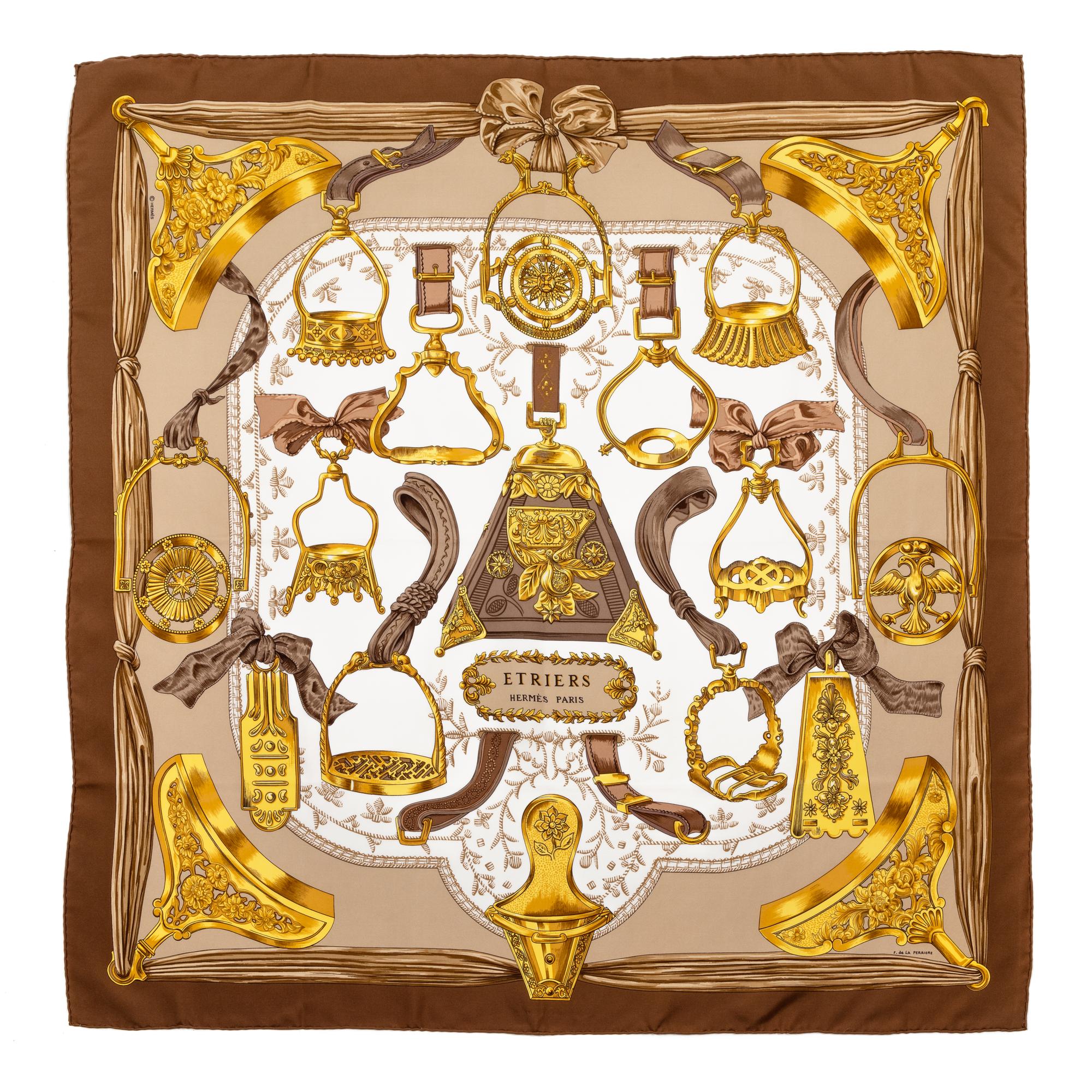 Hermès 90cm Silk Scarf