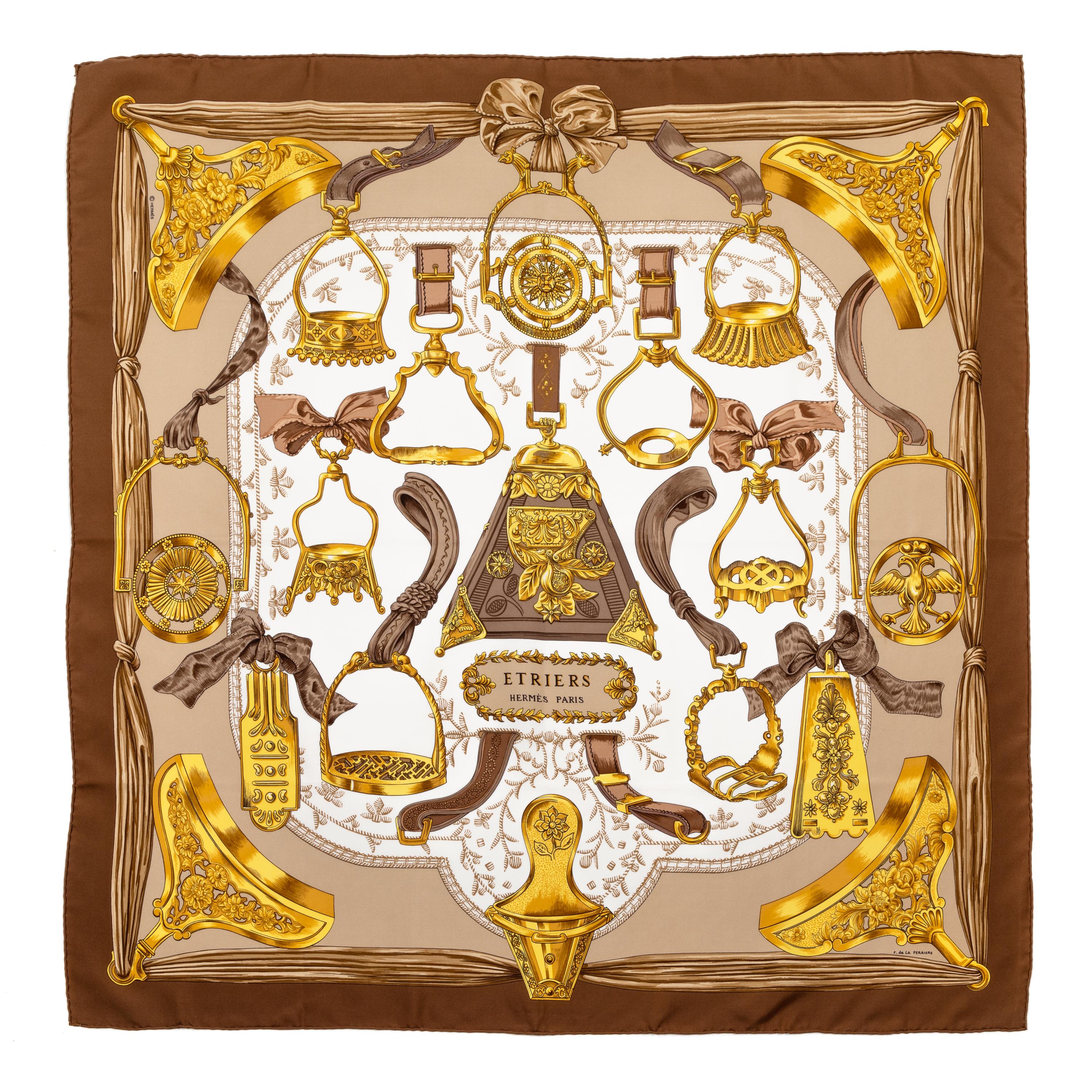 Hermès 90cm Silk Scarf
