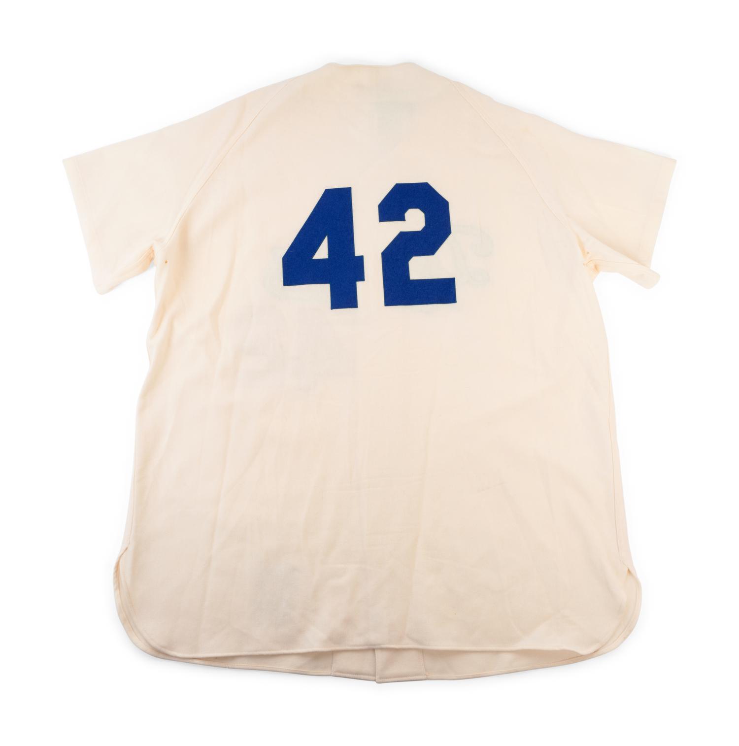 A Group of Jackie Robinson Brooklyn Dodgers Items,