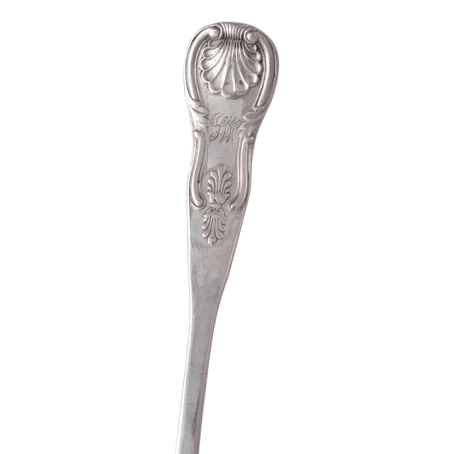 A Group of Twelve Coin Silver Teaspoons