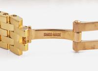 A Ladies 18K Yellow Gold Cartier Santos