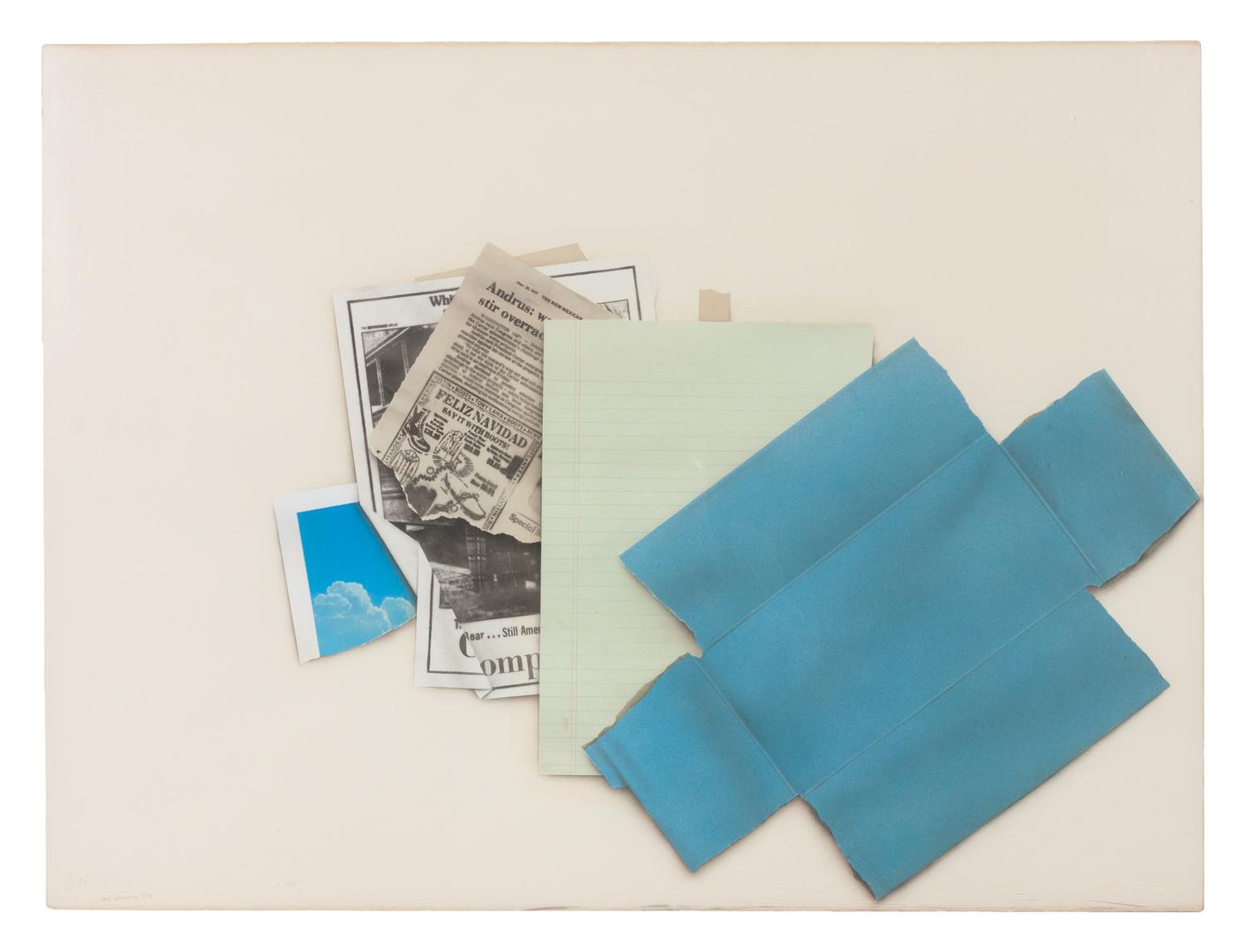 Untitled (Painting with Kool ad) , 1978