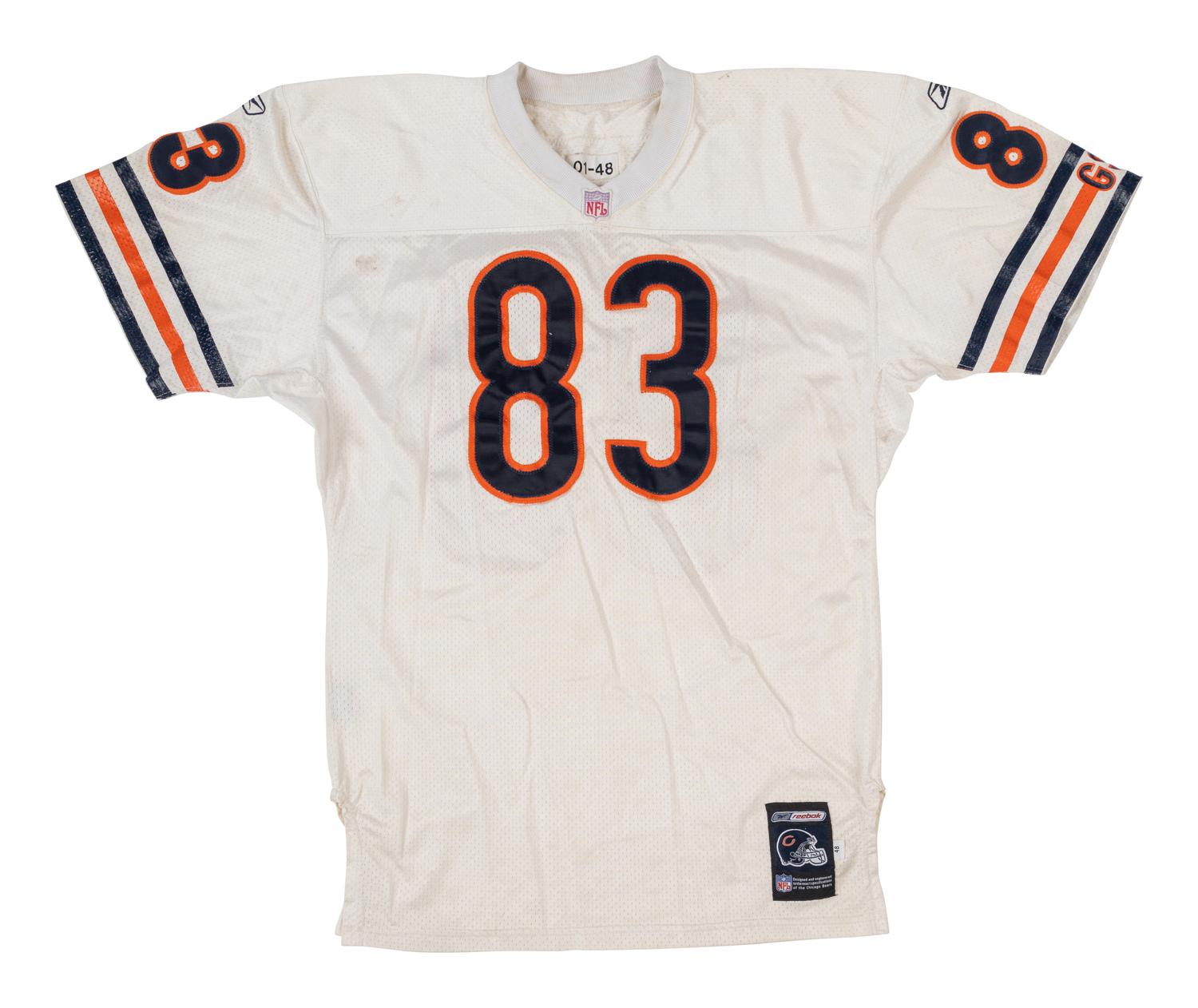 A David Terrell Rookie Season Game Used Chicago Bears Football Jersey (MEARS A10)
