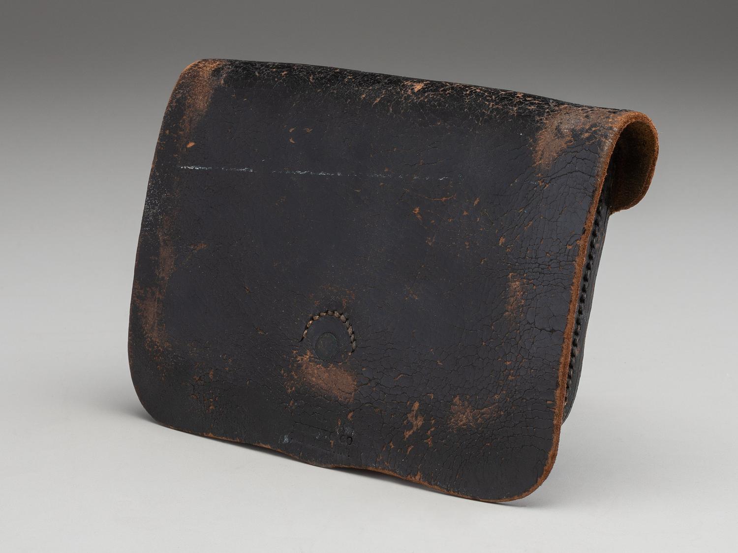 [CIVIL WAR]. Pistol cartridge box by J. Davy & Co., Newark, NJ.