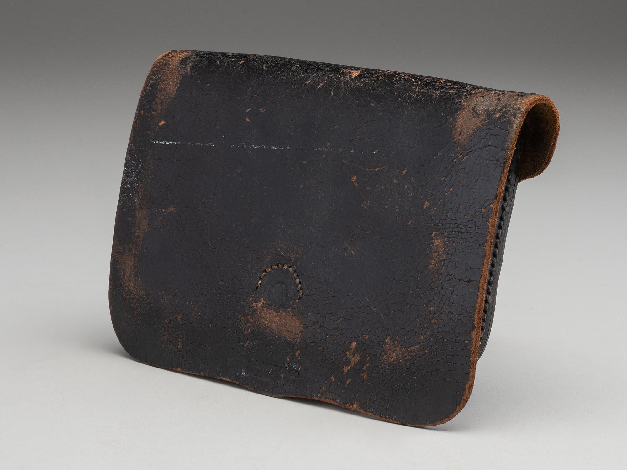 [CIVIL WAR]. Pistol cartridge box by J. Davy & Co., Newark, NJ.