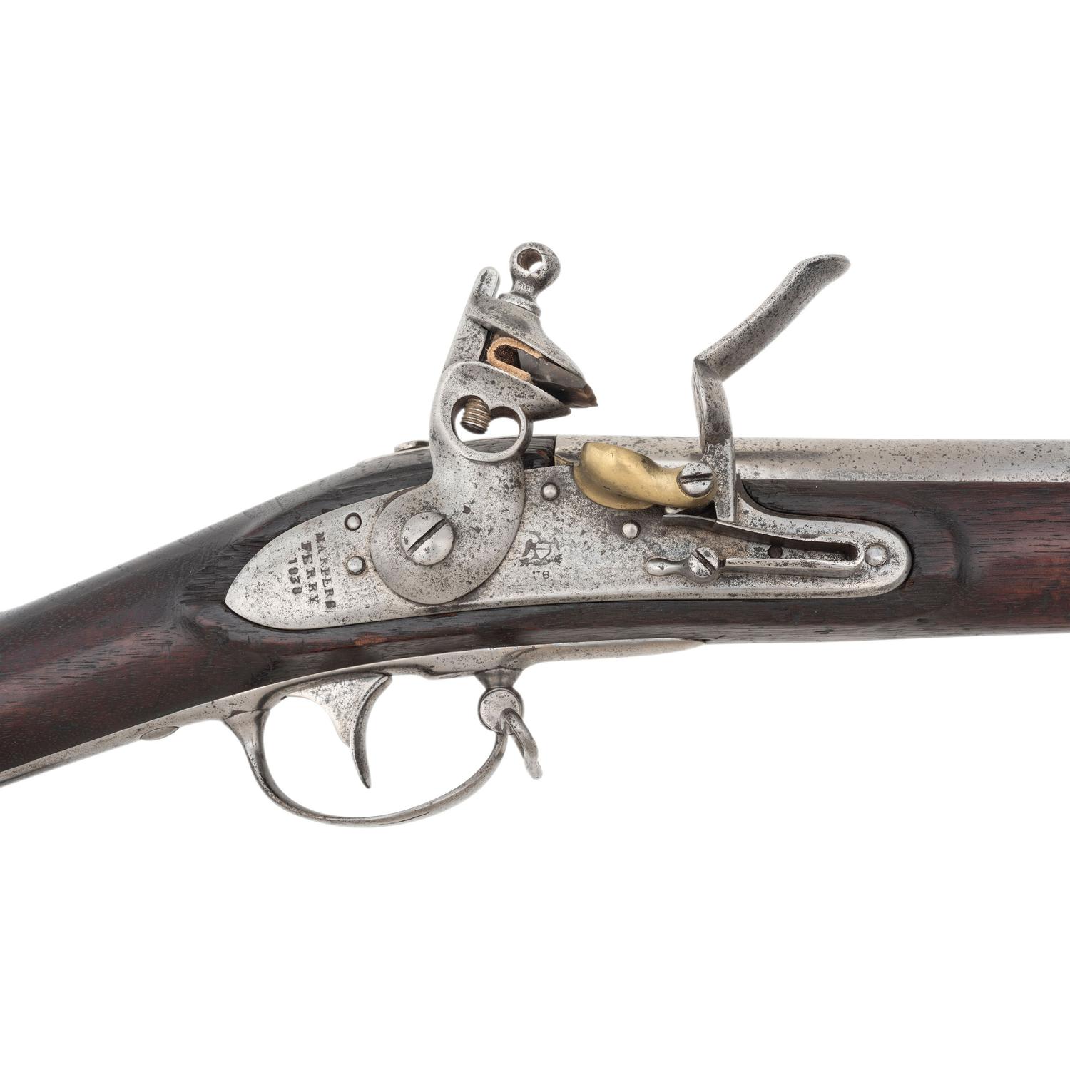US Model 1828 (M1816 Type III) Flintlock Musket by Harpers Ferry
