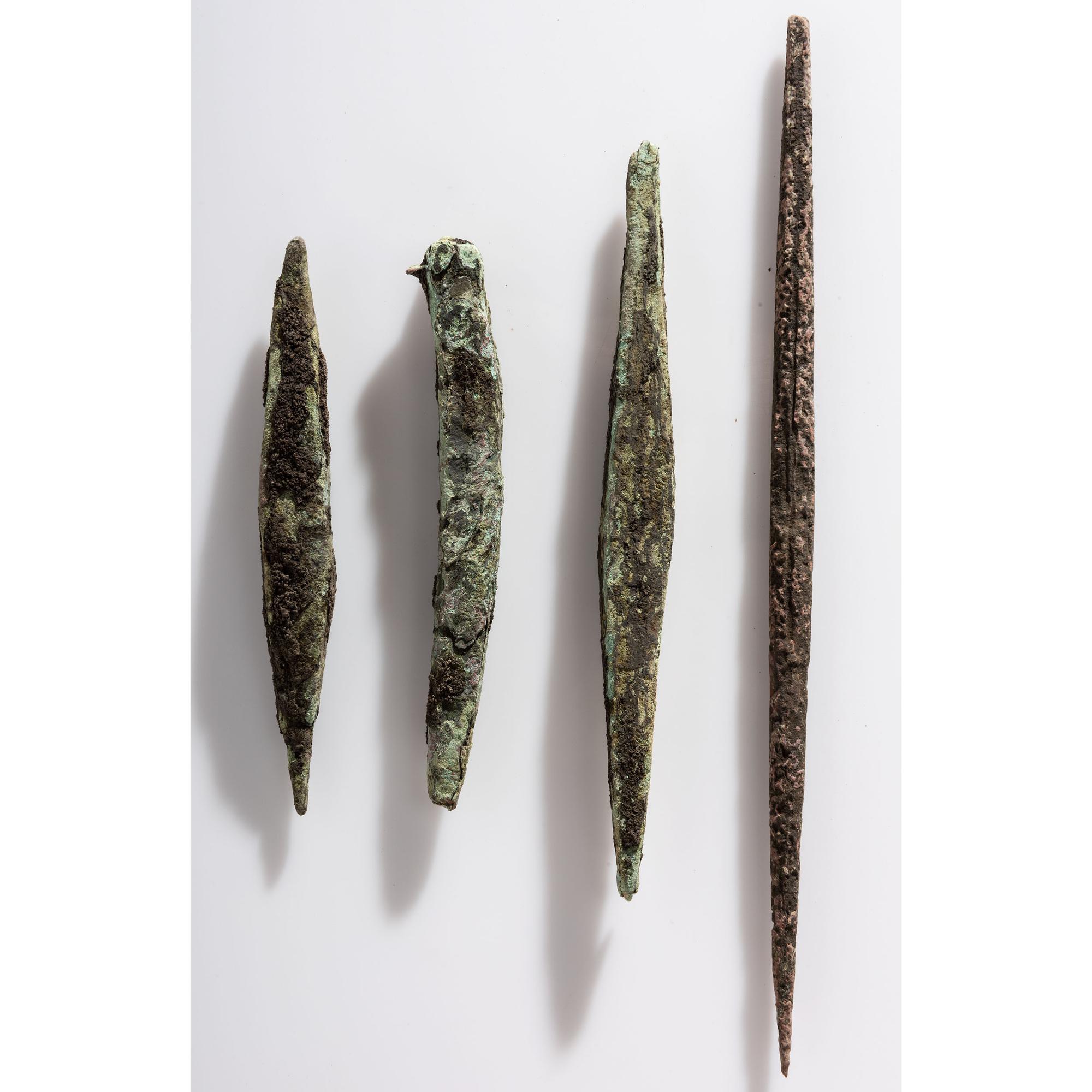 Old Copper Culture Large Awls and Spears