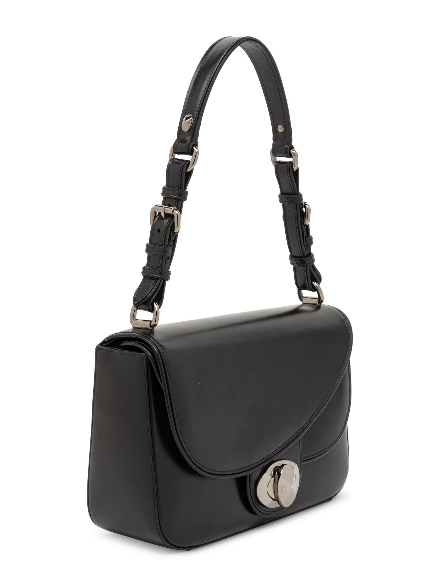Christian Dior, Black 3D Double Flap Bag