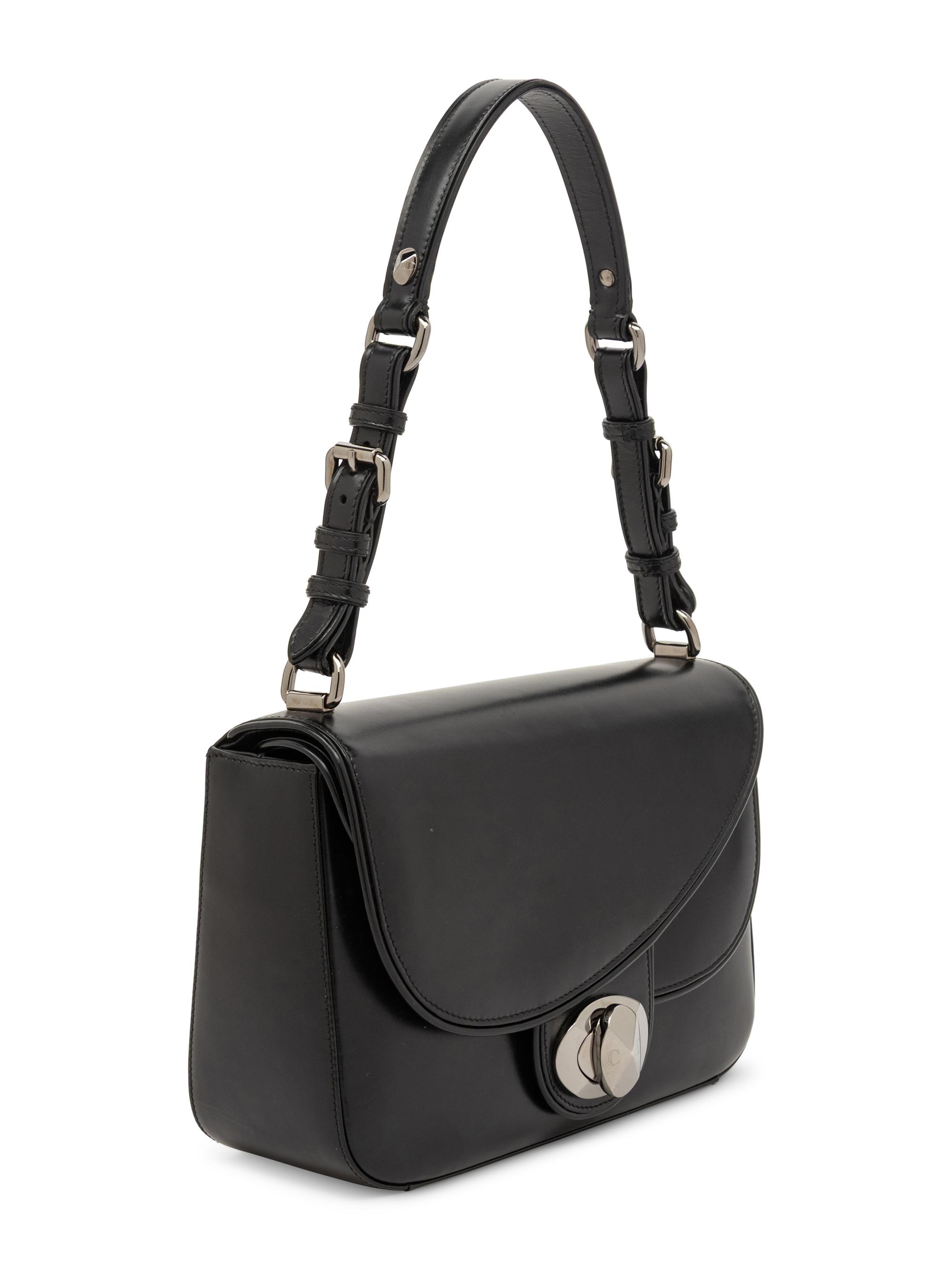 Christian Dior, Black 3D Double Flap Bag
