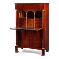 A French Mahogany Secrétaire à Abattant