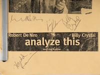 (Film Screenplay) LONERGAN, Kenneth and Peter Tolan. Analyze This. Village RadioShow Productions, TriBeCa Productions, 1999.