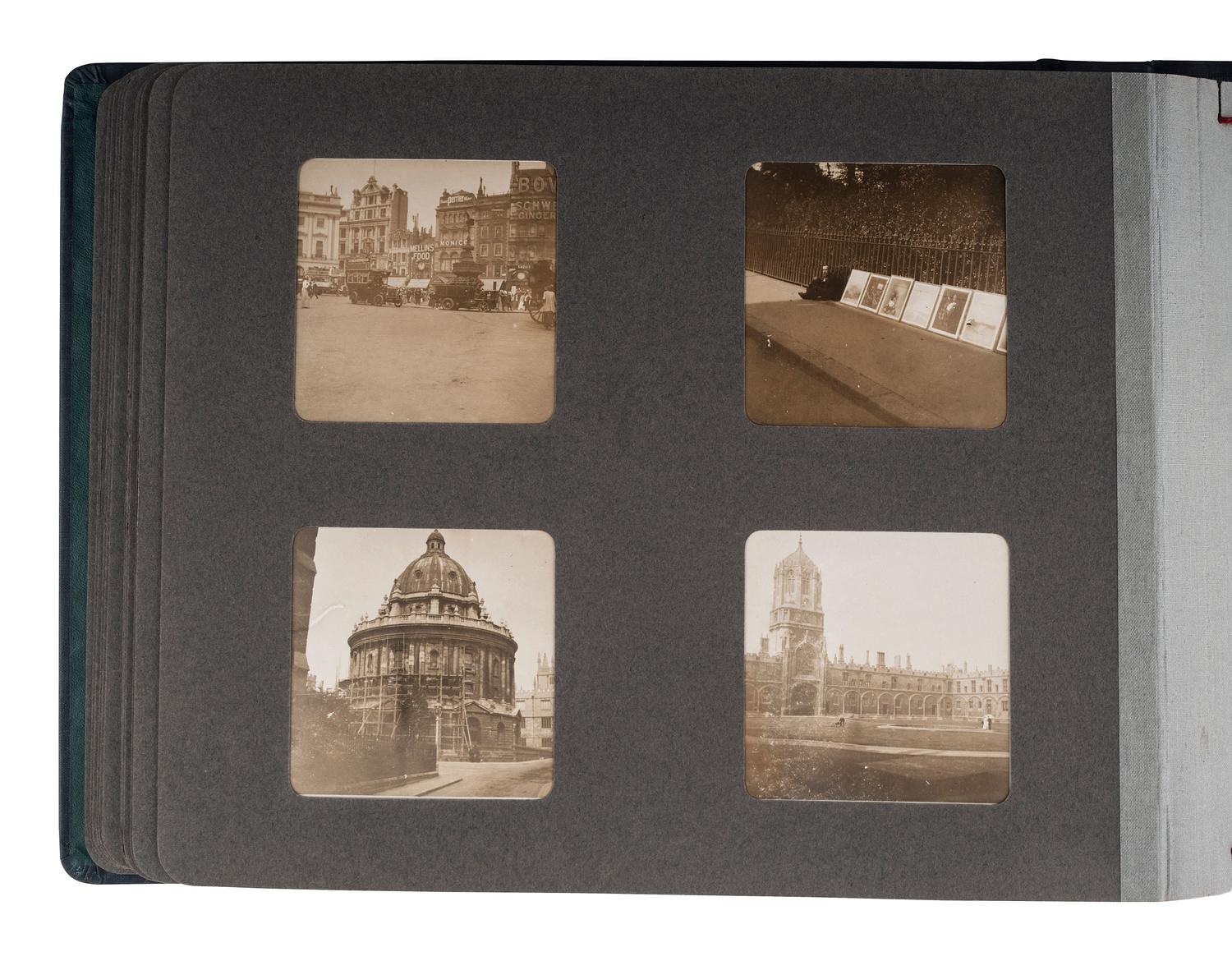 [EARLY PHOTOGRAPHY - TRAVEL]. European travel album [ With :] Havana, Cuba album.