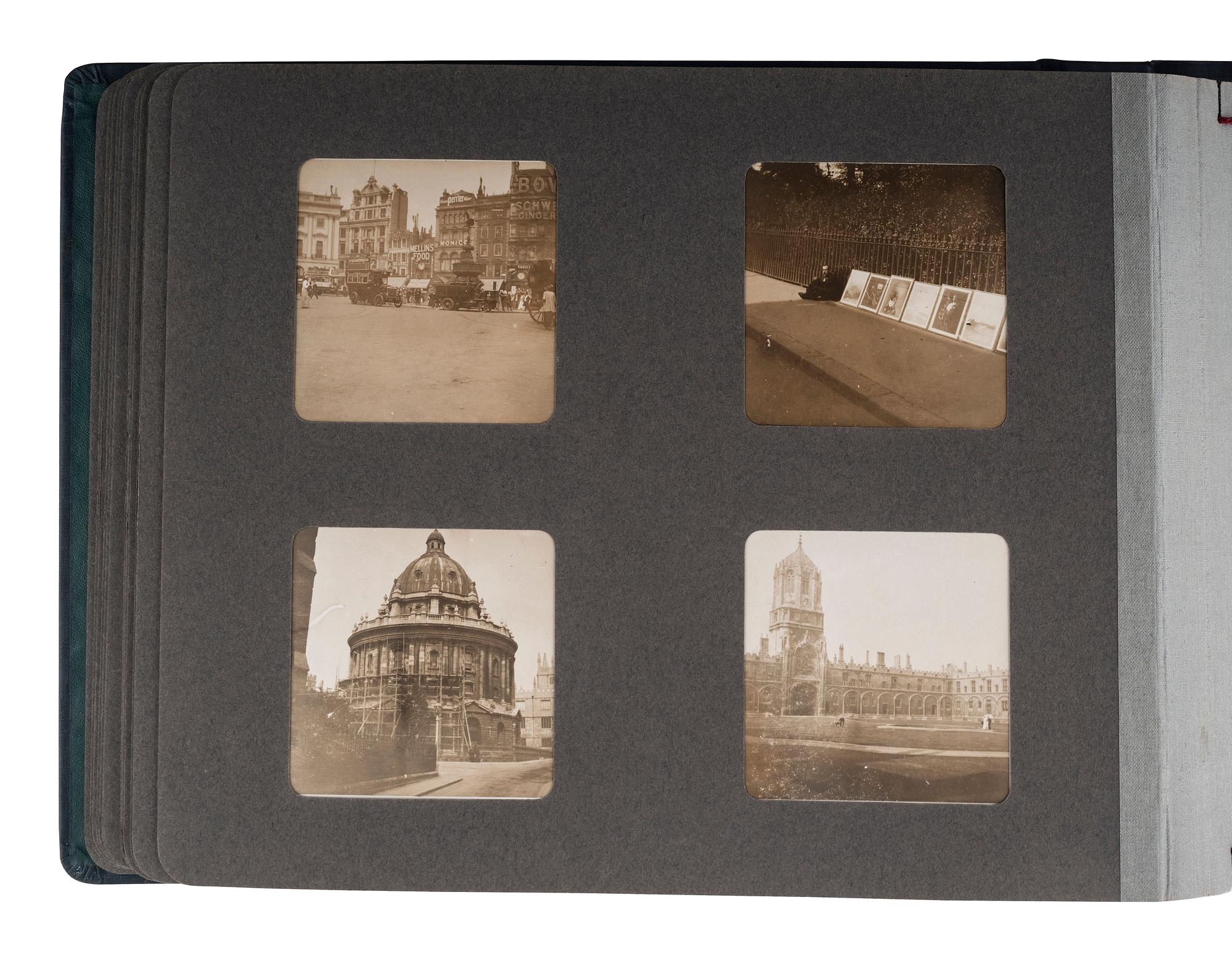 [EARLY PHOTOGRAPHY - TRAVEL]. European travel album [ With :] Havana, Cuba album.
