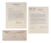 [POLITICS]. Political correspondence archive relating to important 1960s and 1970s issues and addressed to Major Robert H. Becker (1924-2014), USAF Retired.
