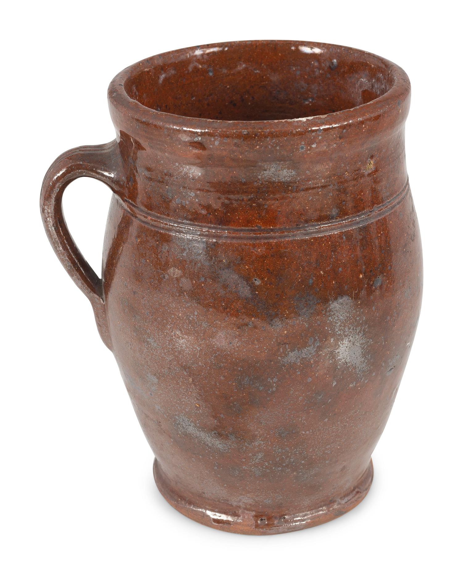 Six Redware Vessels