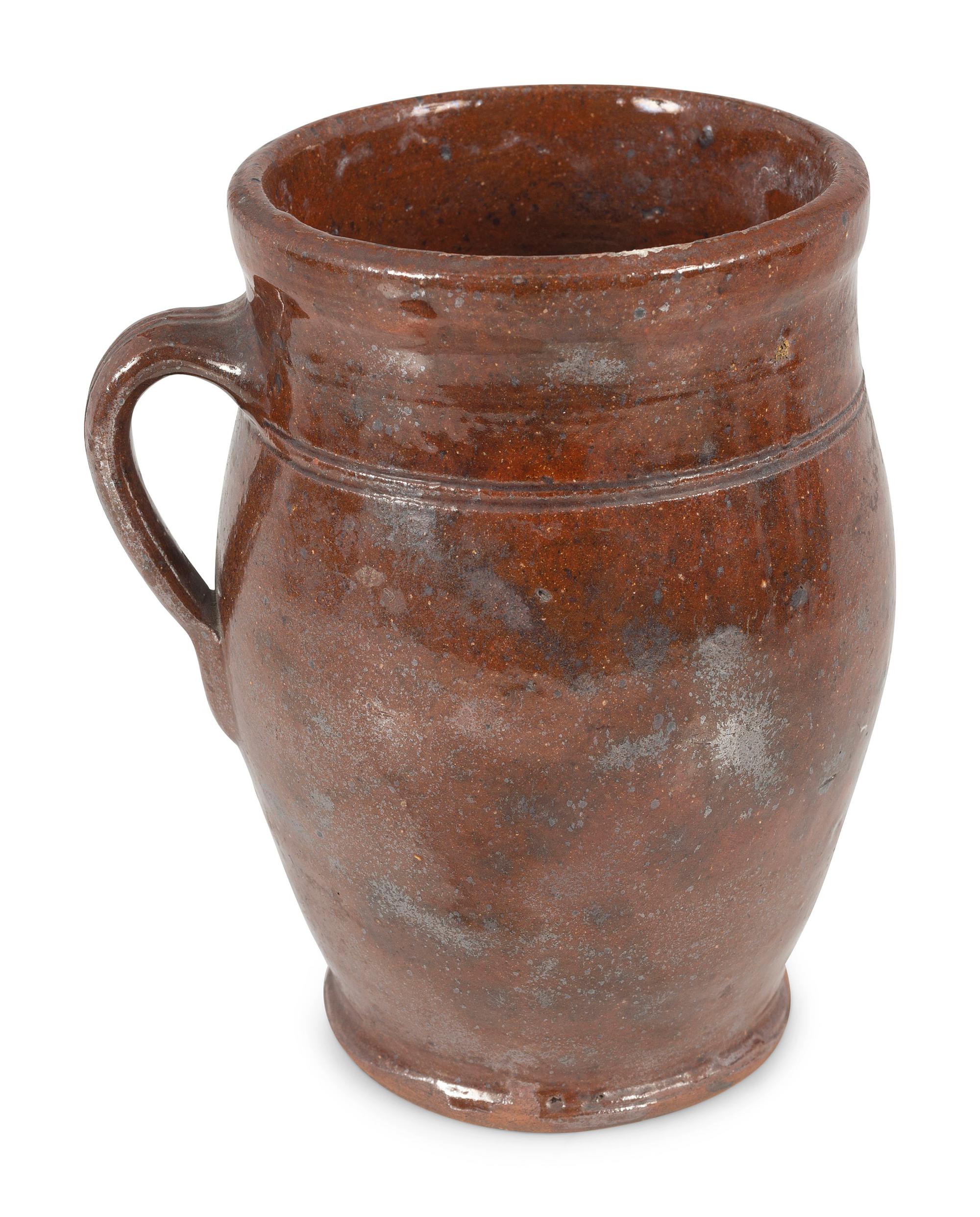 Six Redware Vessels