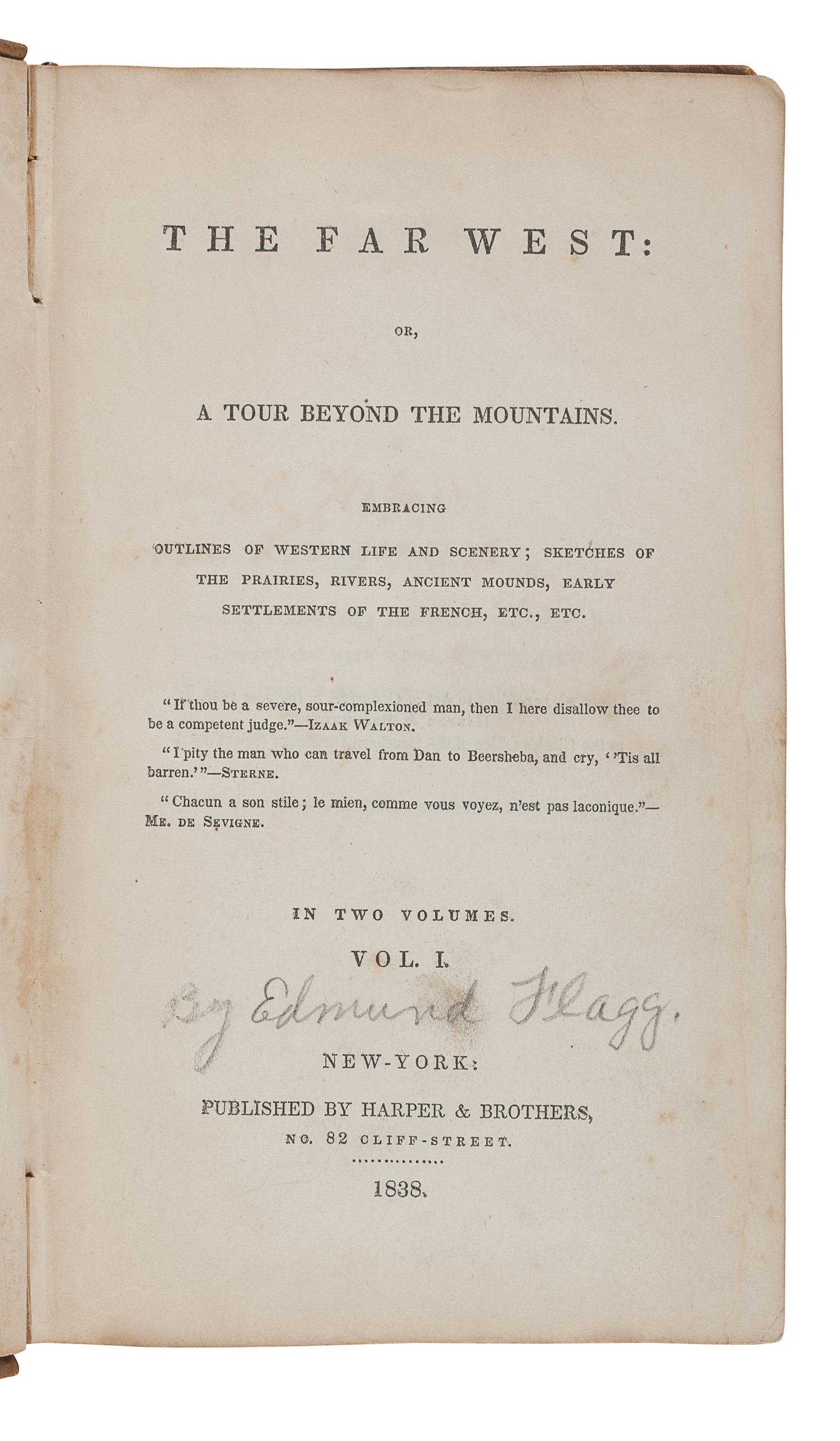 [KENTUCKY--GEOGRAPHY]. A group of 3 works, comprising: