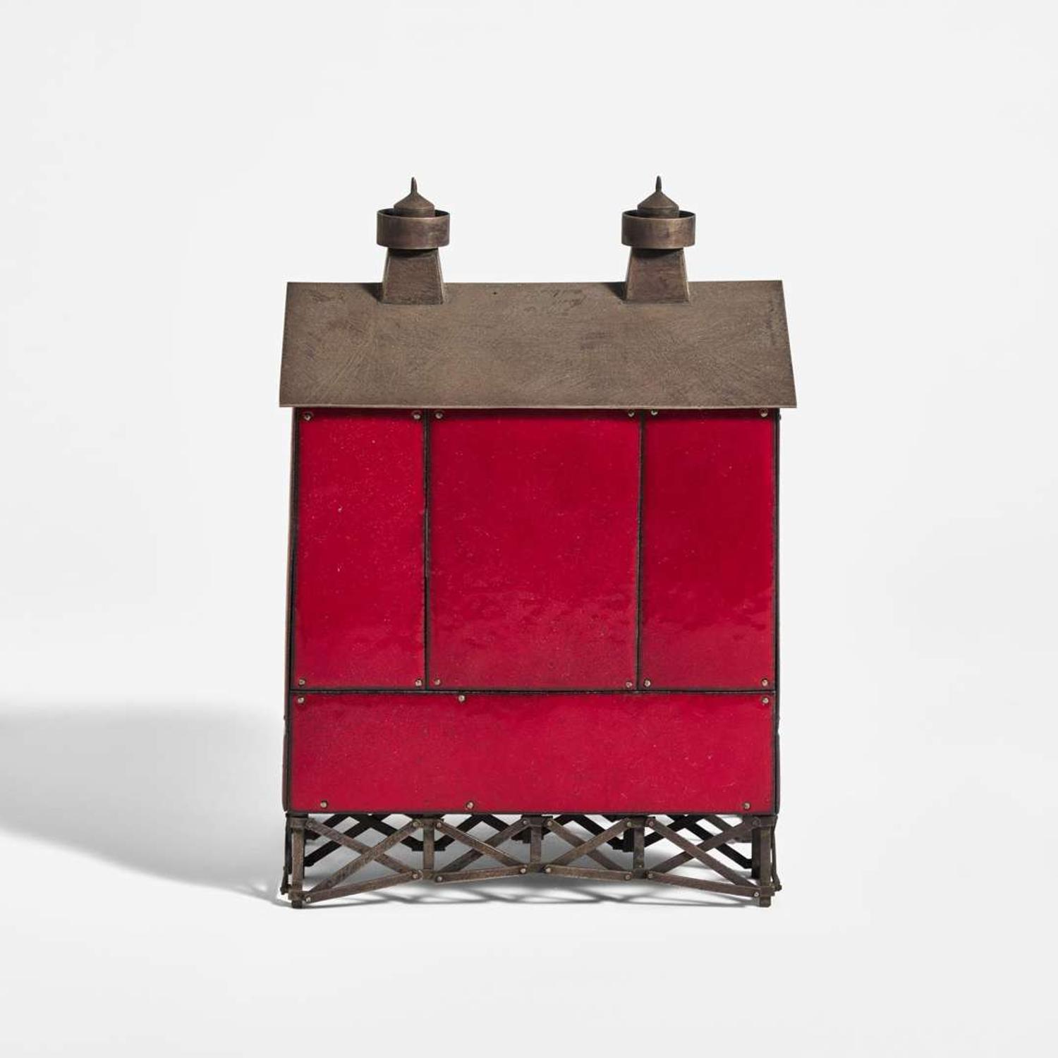 Robert Farrell (American, b. 1960) Red Barn Sculpture, USA, 2013