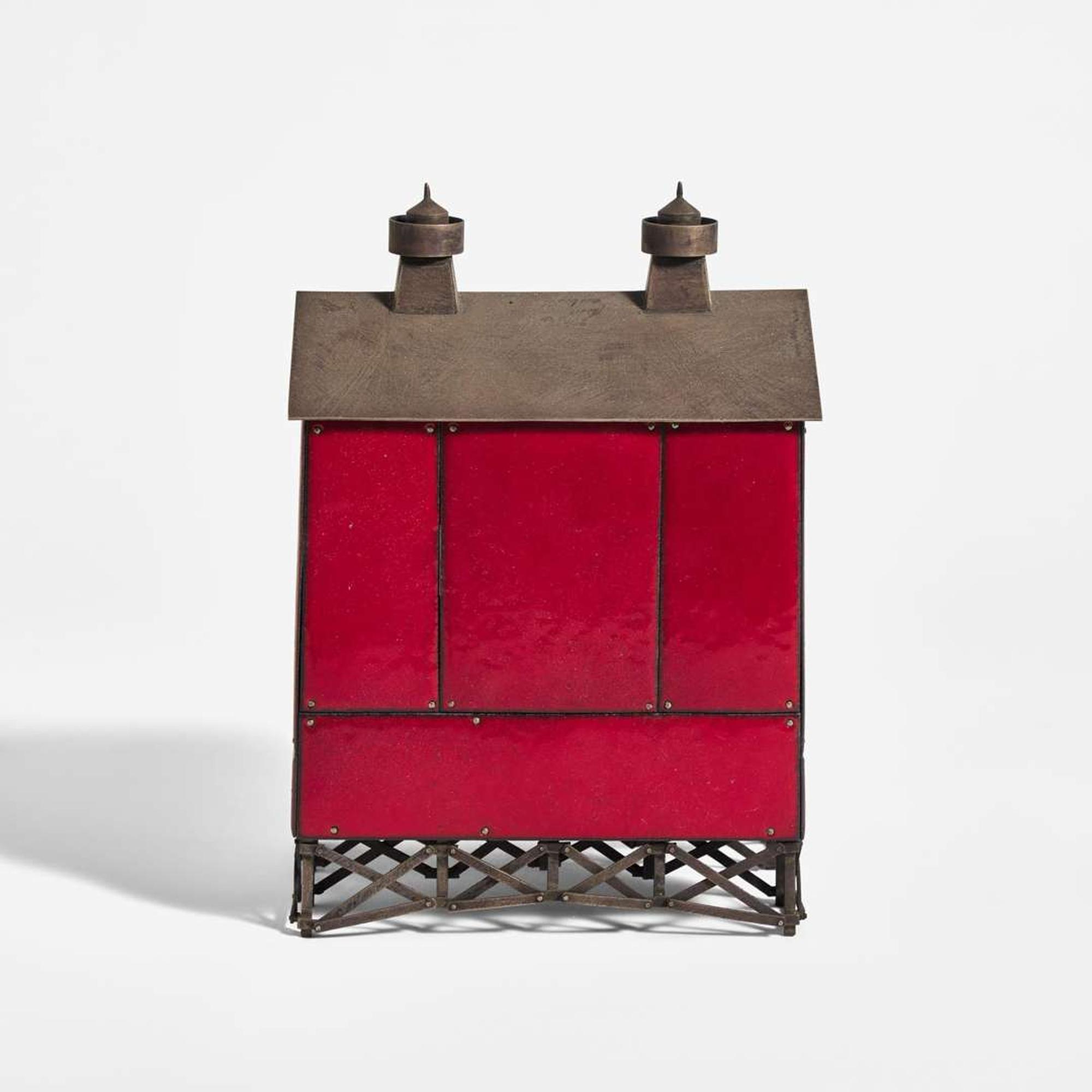 Robert Farrell (American, b. 1960) Red Barn Sculpture, USA, 2013