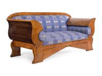 An Austrian Walnut Settee