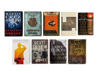 [LITERATURE -- BEACH READS]. A group of 9 works, MOST FIRST EDITION, ALL SIGNED, comprising: