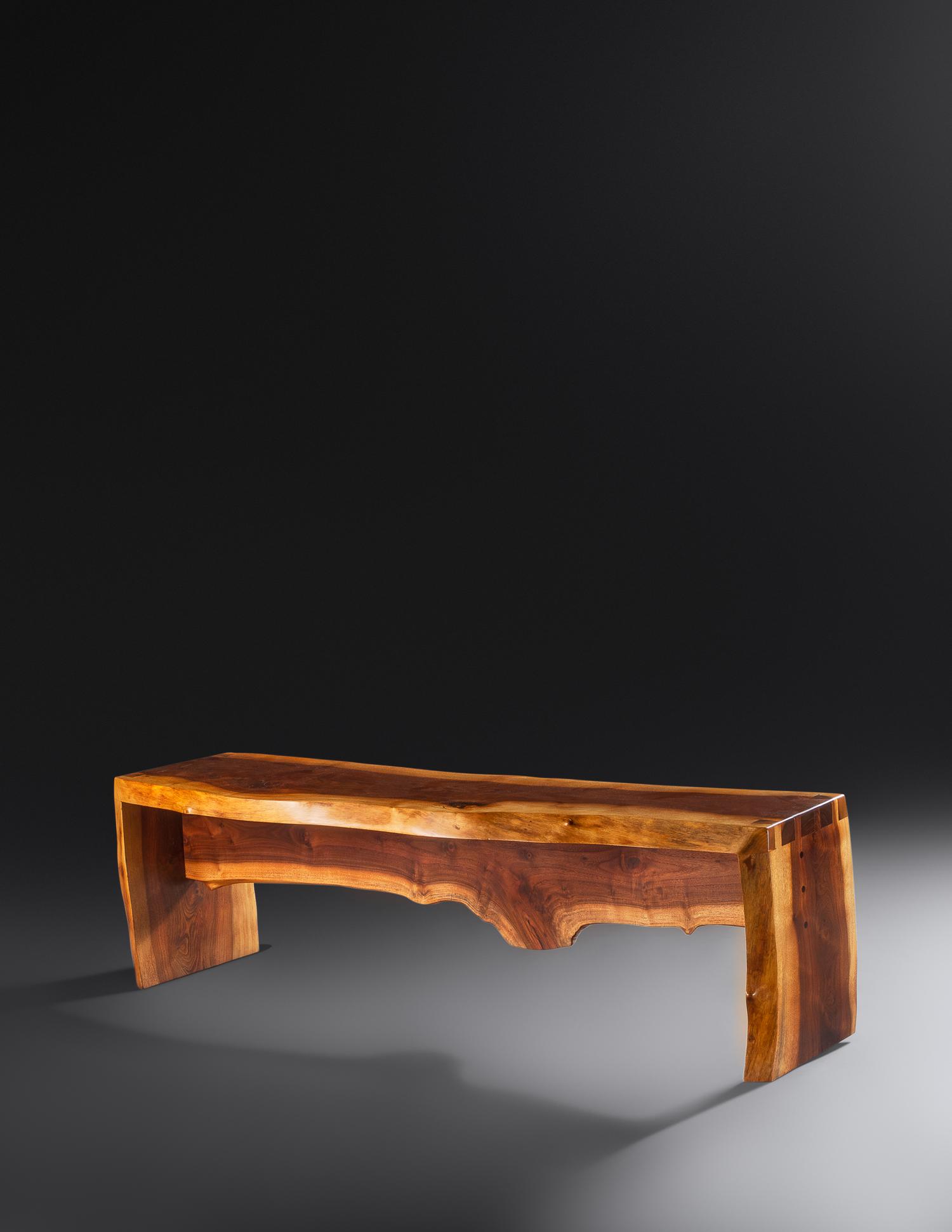 Important Live-Edge Bench, 1997