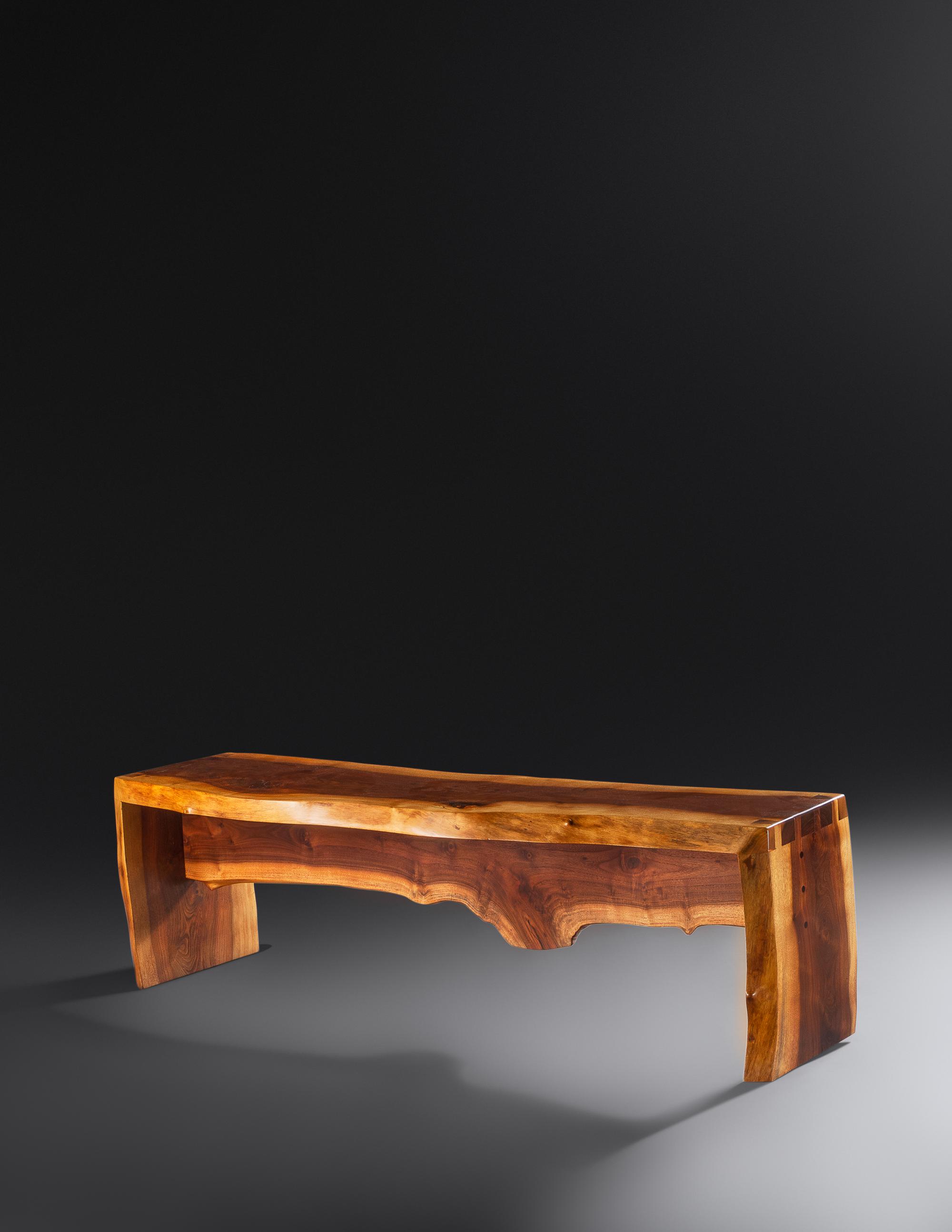 Important Live-Edge Bench, 1997