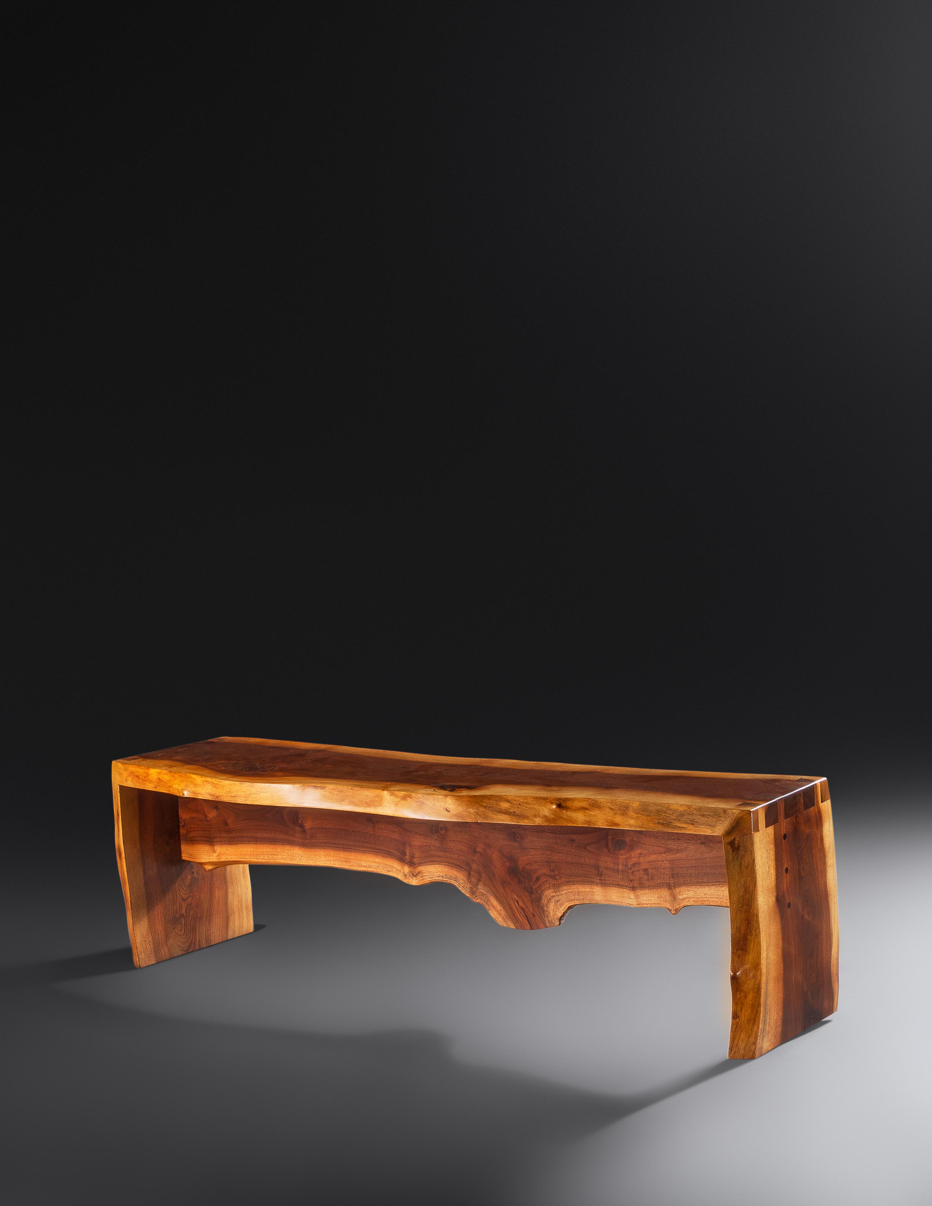 Important Live-Edge Bench, 1997