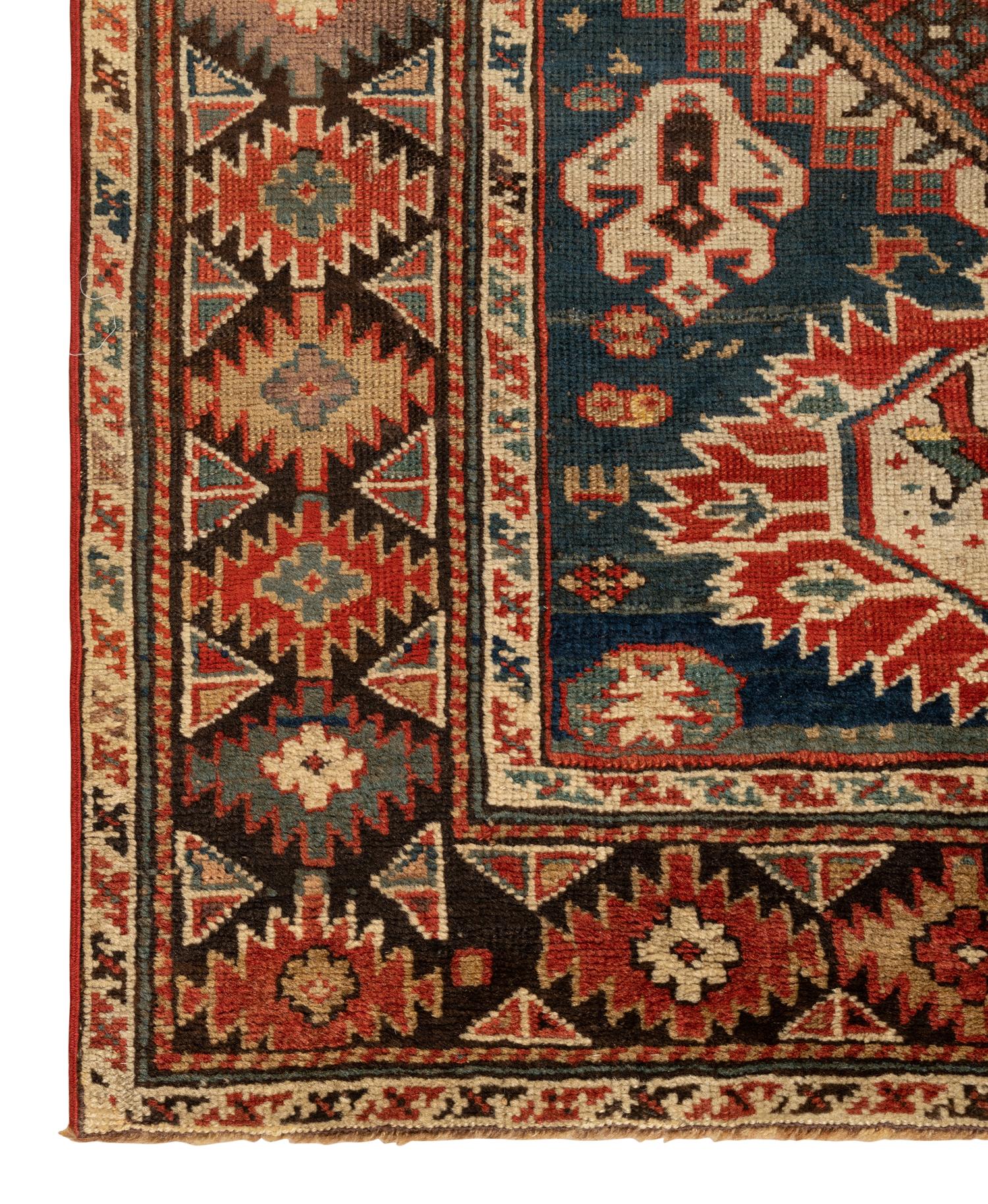 A Caucasian Shirvan Wool Rug