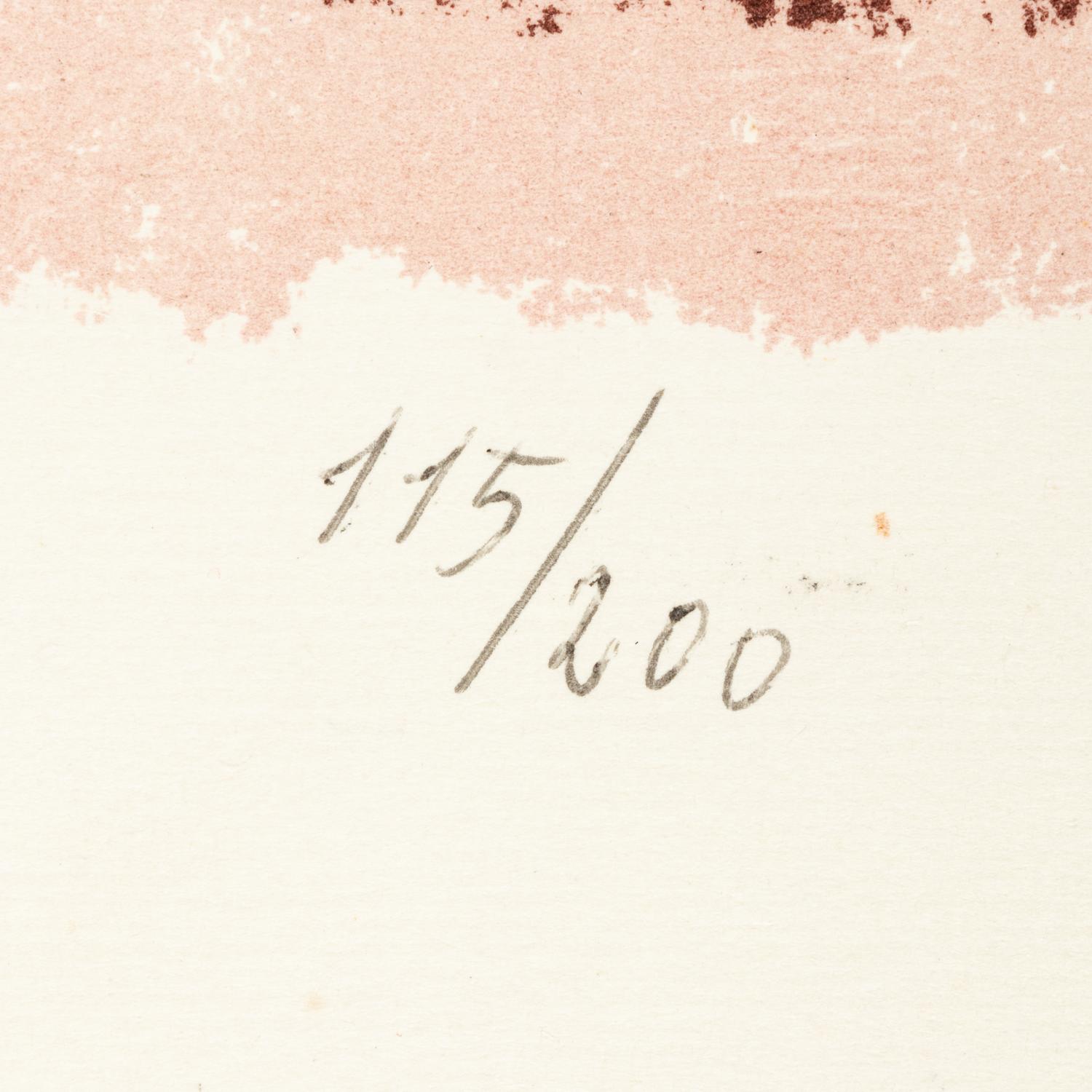 El Sereno , 1955 Composizione , 1958, and Notte D’Inverno, 1960 (a group of three prints)