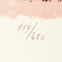 El Sereno , 1955 Composizione , 1958, and Notte D’Inverno, 1960 (a group of three prints)