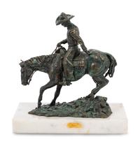 Cowboy on Horseback