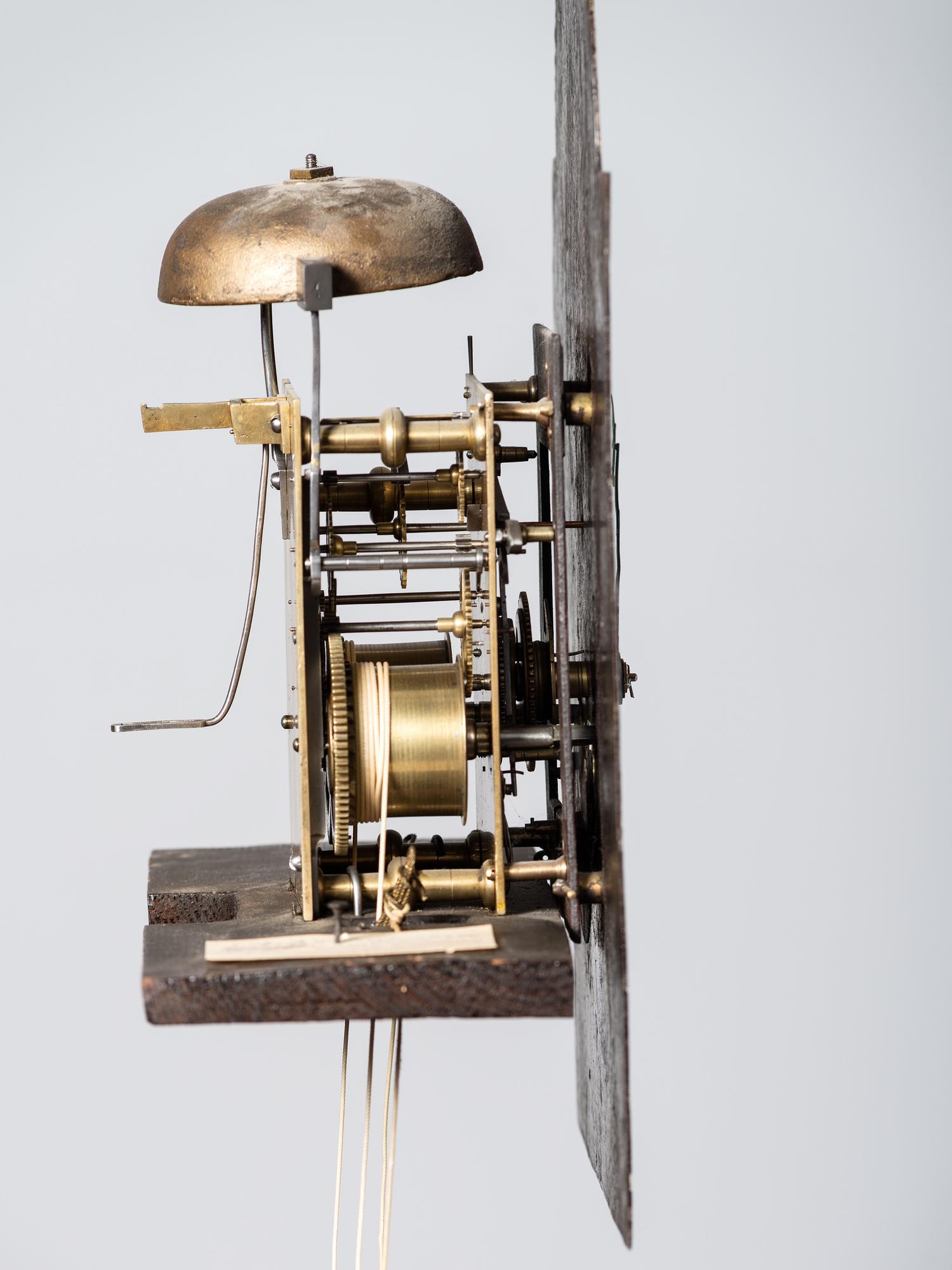 A Rare Chippendale Walnut Tall Case Clock