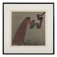 A Poor King 1 , 1979 and Work 2 , 1983 (Pair of Works)