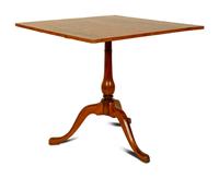 A Swedish Burl Wood Veneered Tilt Top Table — 19TH CENTURY