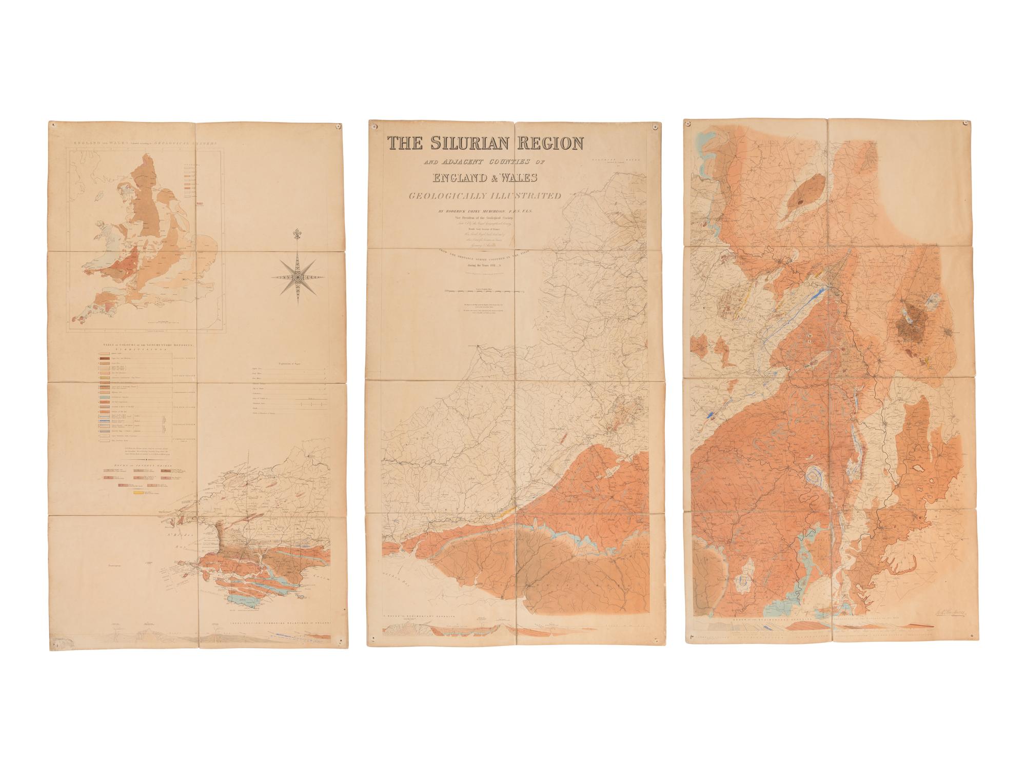 MURCHISON, Roderick Impey, Sir (1792-1871). The Silurian System . London: John Murray, 1839.