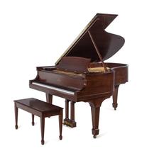 A Steinway & Sons Mahogany Grand Piano