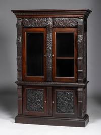 Cincinnati Art-Carved Cabinet Last Quarter 19th Century