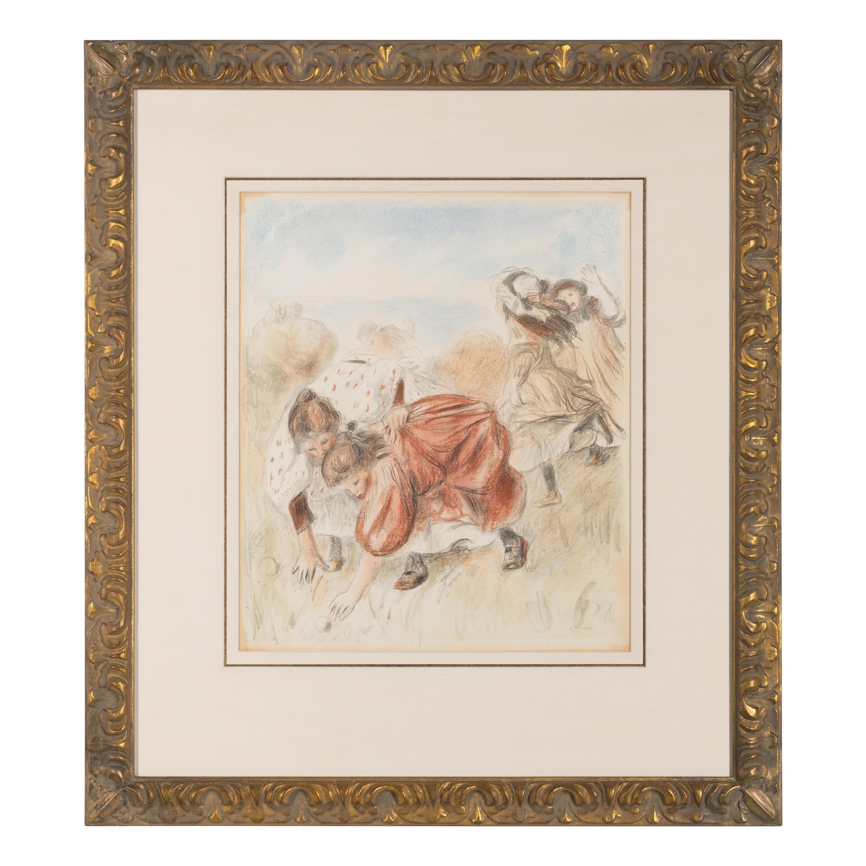 Pierre-Auguste Renoir (French, 1841-1919) — Enfants jouant à la balle, 1900