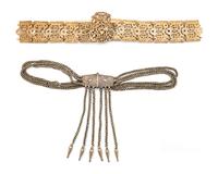 A Collection of Buckles, Belts and Chains