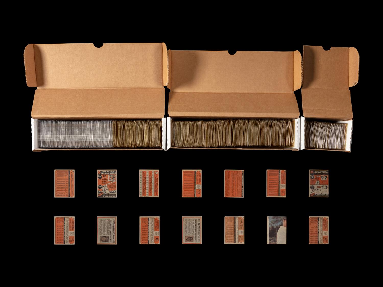 A Complete Set of 1972 Topps Baseball Cards (787/787)